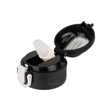 Кришка для термокружки Tribe Urban 0,6 л з трубочкою T-DZ-0024-black