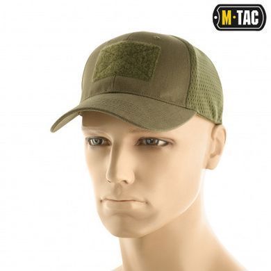 M-Tac бейсболка з липучкою і сіткою Olive S/M