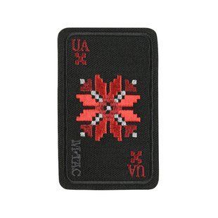 M-Tac нашивка Вишиванка (вишивка) Black/Red