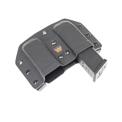 Паучер подвійний моделі Double Pouch ver.1 для магазина Glock - 17 / 19 / 19X / 22 Black