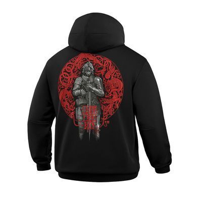 M-Tac кофта Hoodie Один в полі воїн Oversize Hard Black S