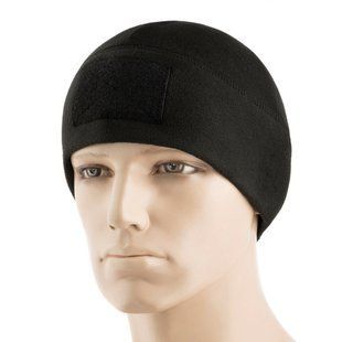M-Tac шапка Watch Cap Elite флис (270г/м2) с липучкой Black S