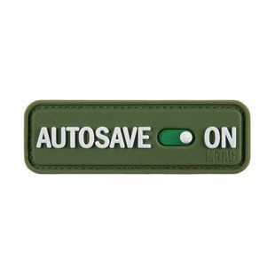 M-Tac нашивка Autosave PVC Olive