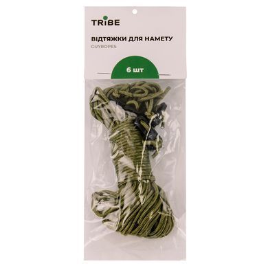 Комплект відтяжок для намету Tribe Guyropes T-AZ-0010-green