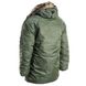 Куртка парка Аляска с мехом US N3B TEESAR® PARKA Оливковая